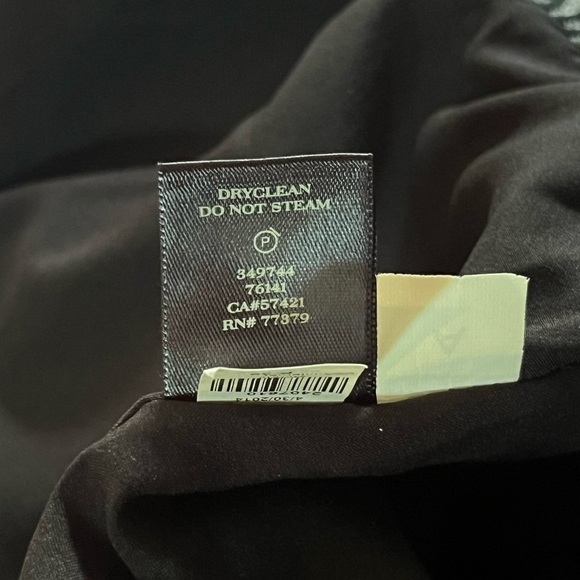 Ann Taylor Black and Gray Leopard Print Skirt - Picture 6 of 7